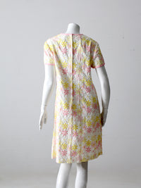 vintage 60s floral dres by L'Aiglon