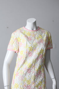 vintage 60s floral dres by L'Aiglon