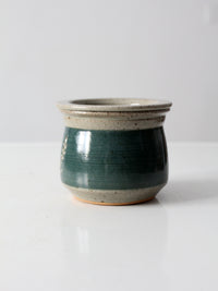 vintage studio pottery jar
