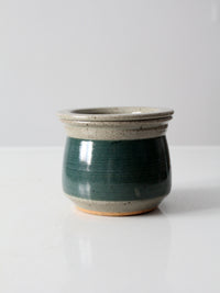 vintage studio pottery jar
