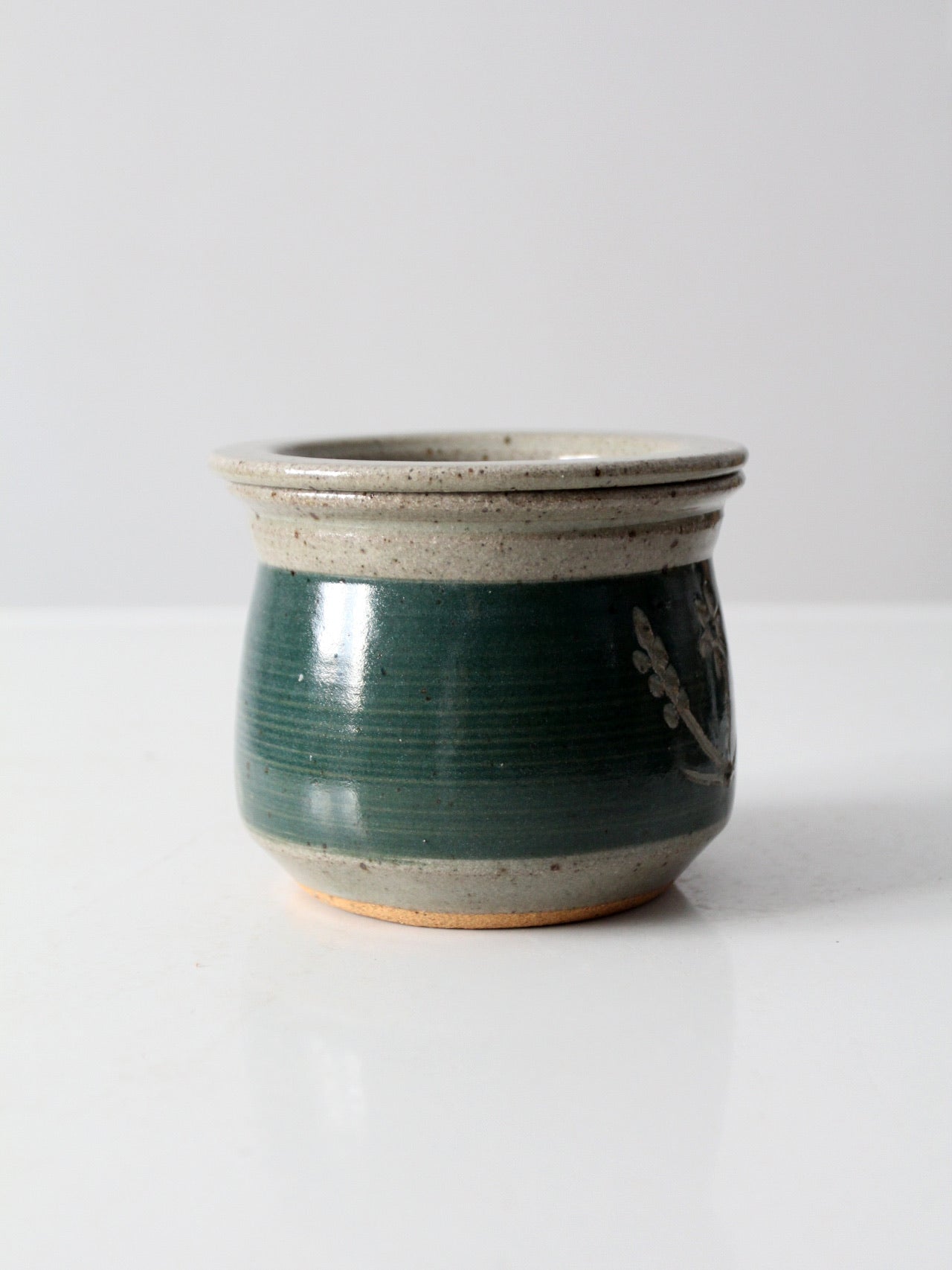 vintage studio pottery jar