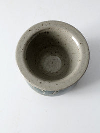 vintage studio pottery jar