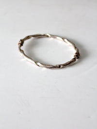 vintage silver tone bracelet