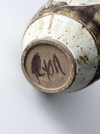 vintage studio pottery vase