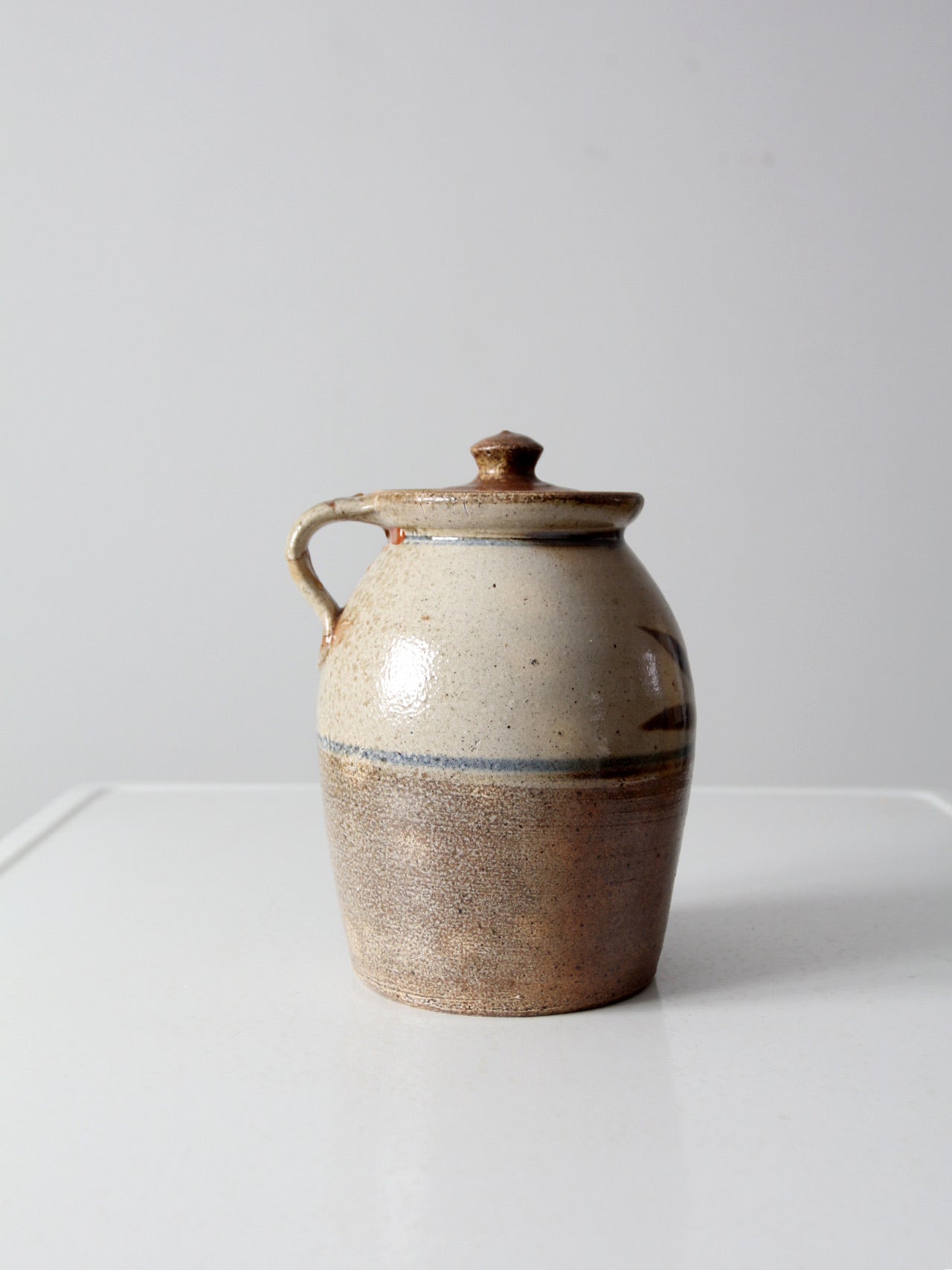 vintage studio pottery jug vase
