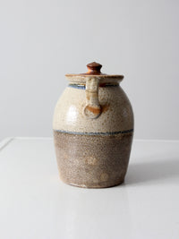 vintage studio pottery jug vase