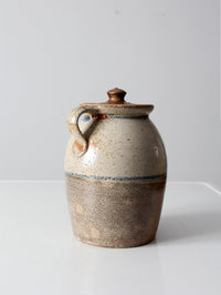 vintage studio pottery jug vase