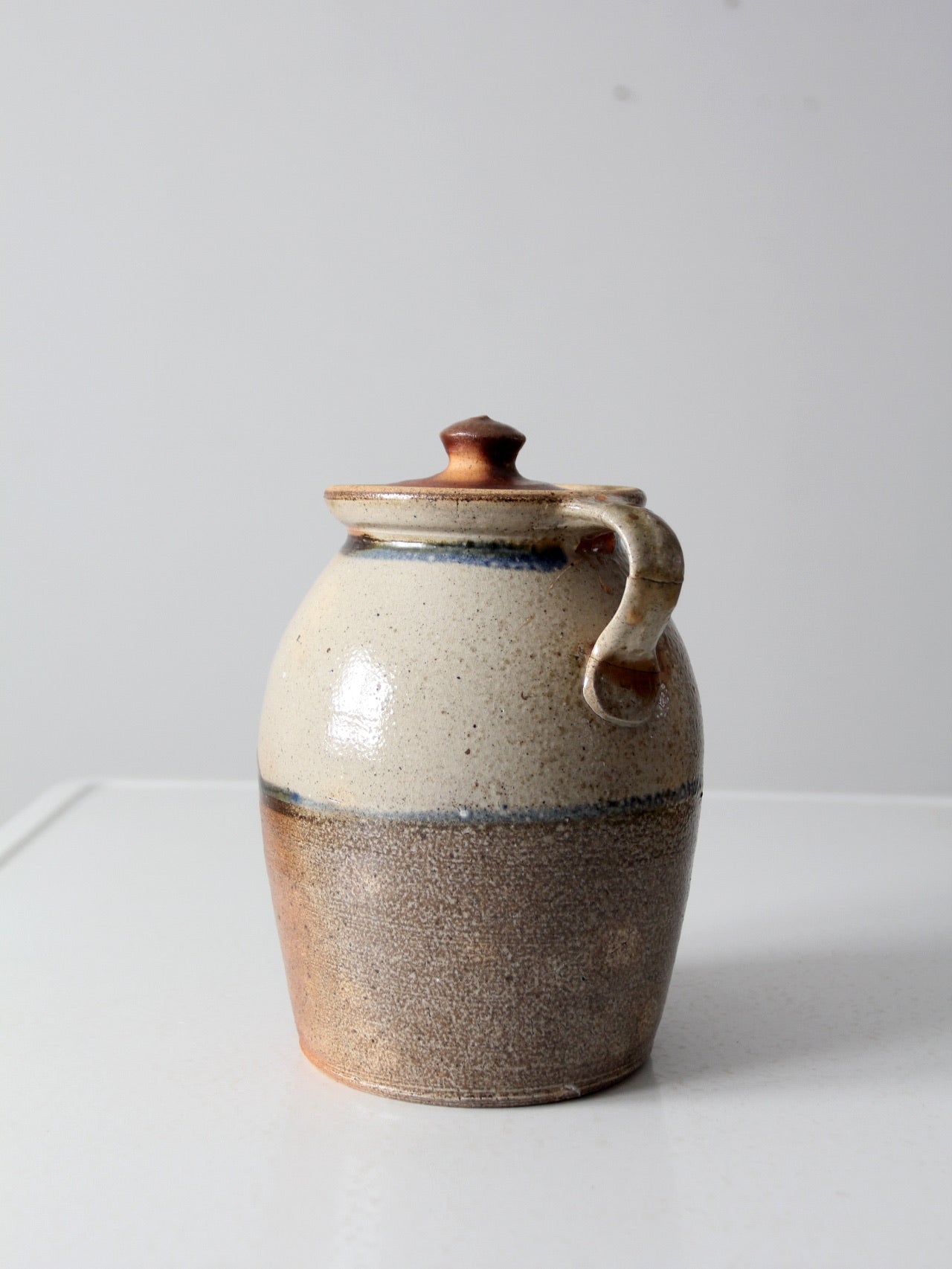 vintage studio pottery jug vase