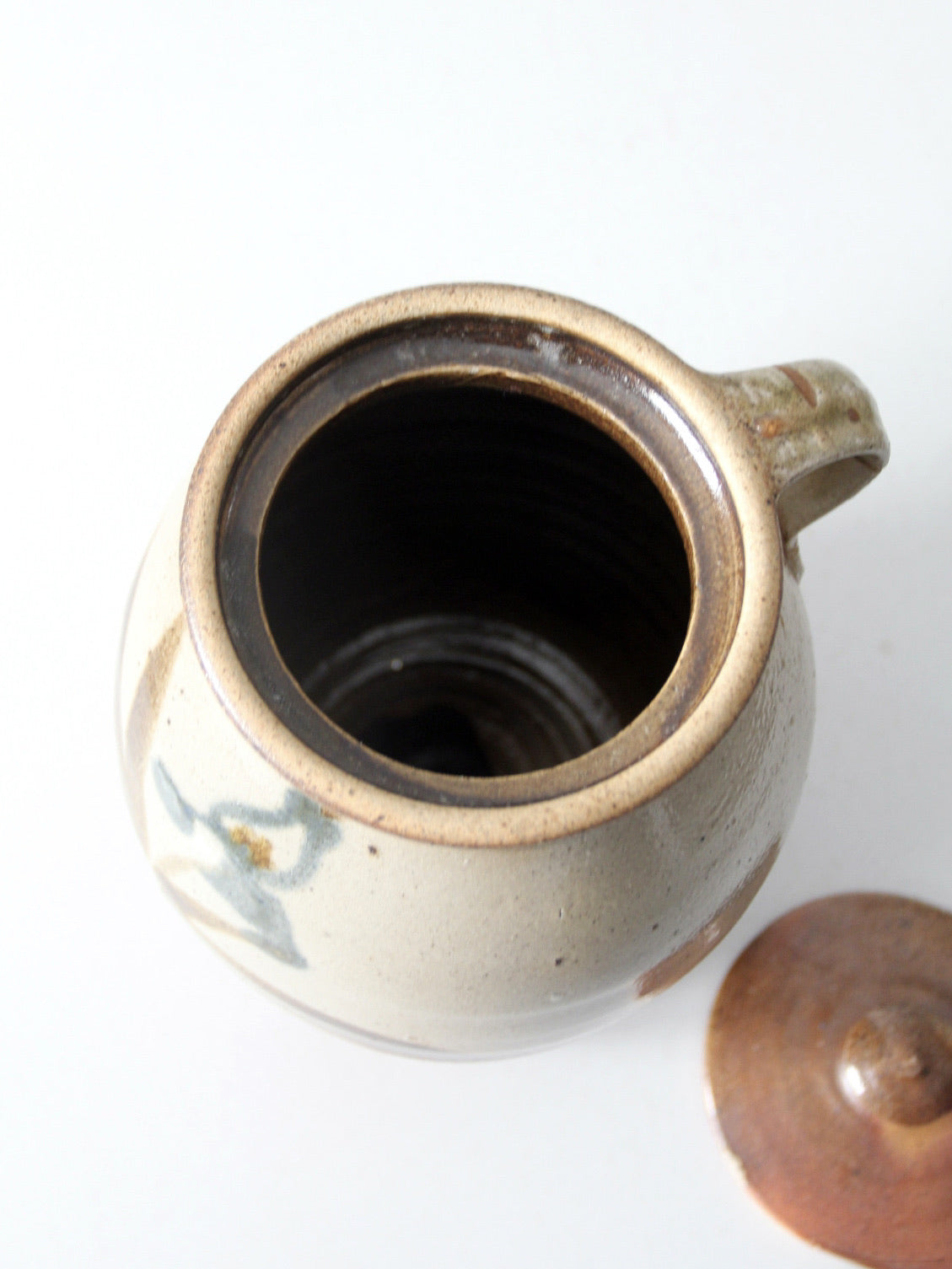 vintage studio pottery jug vase