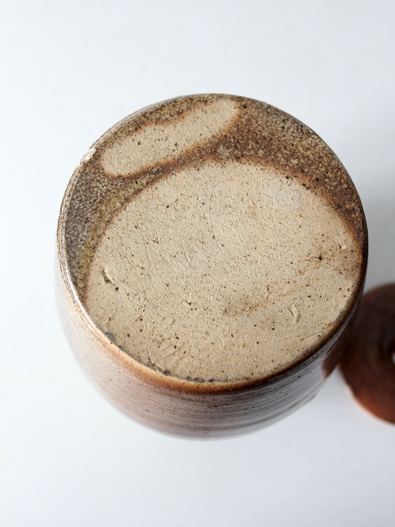 vintage studio pottery jug vase