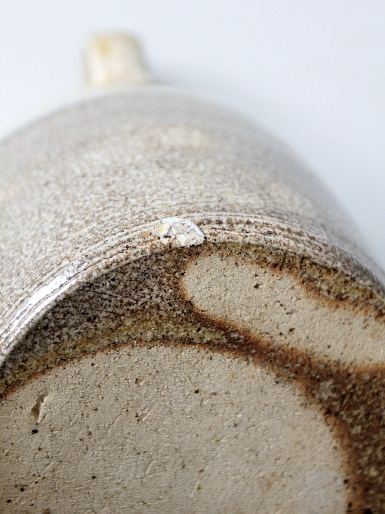 vintage studio pottery jug vase