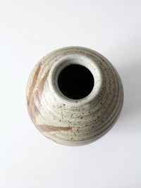 vintage art studio pottery vase