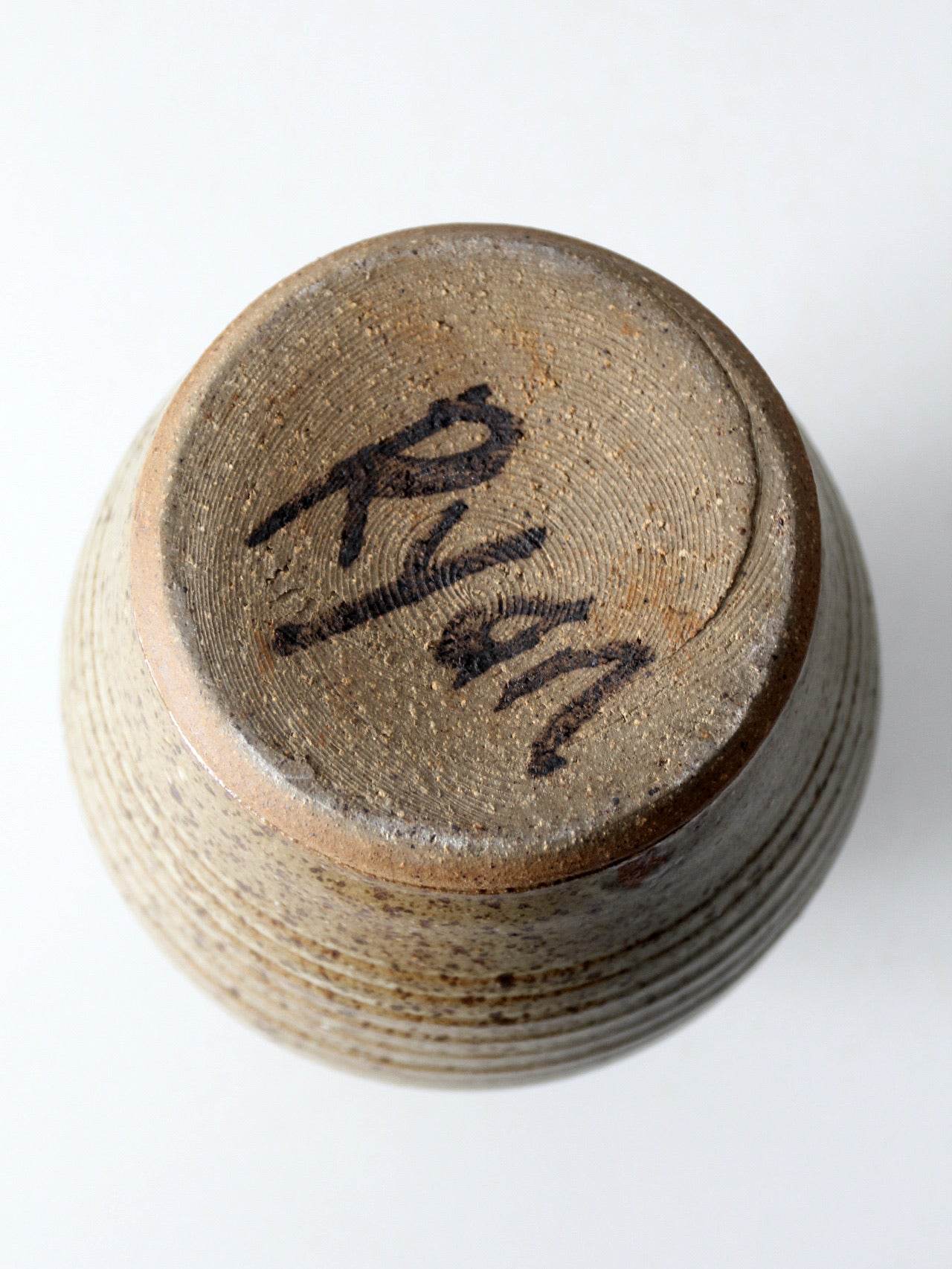 vintage art studio pottery vase