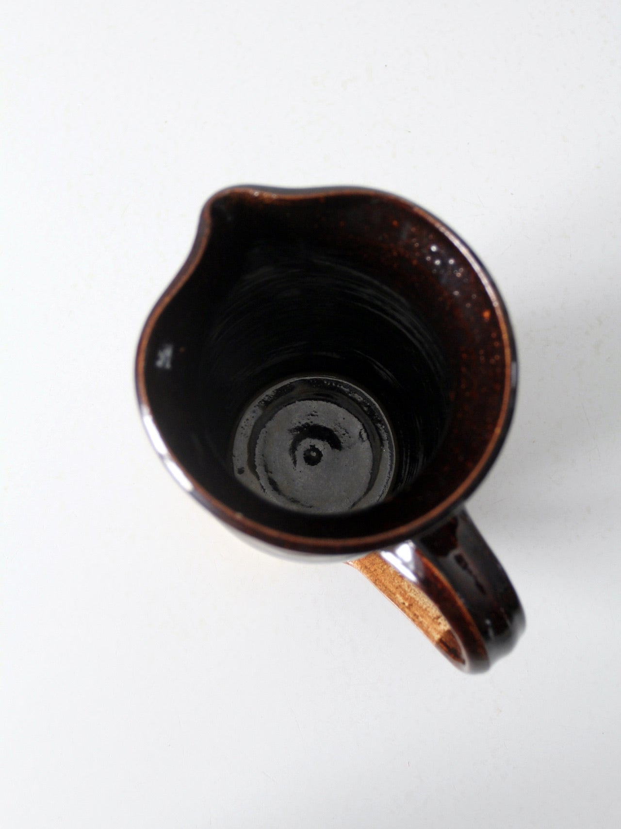 vintage studio pottery pitcher