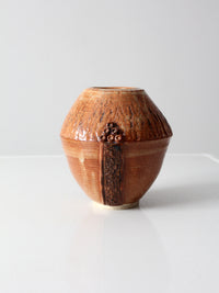 vintage studio pottery vase