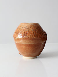 vintage studio pottery vase
