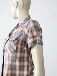 vintage 60s H-Bar-C ranch wear blouse