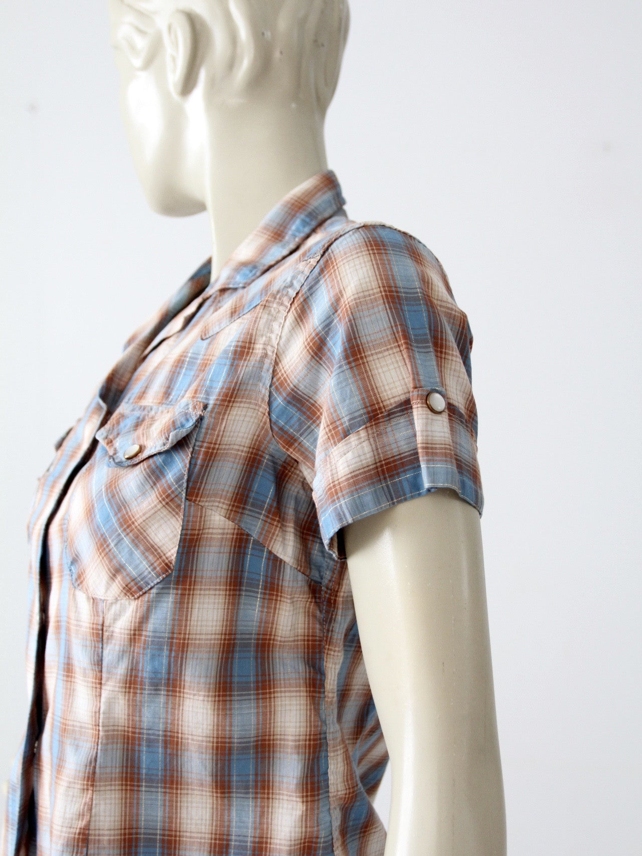 vintage 60s H-Bar-C ranch wear blouse