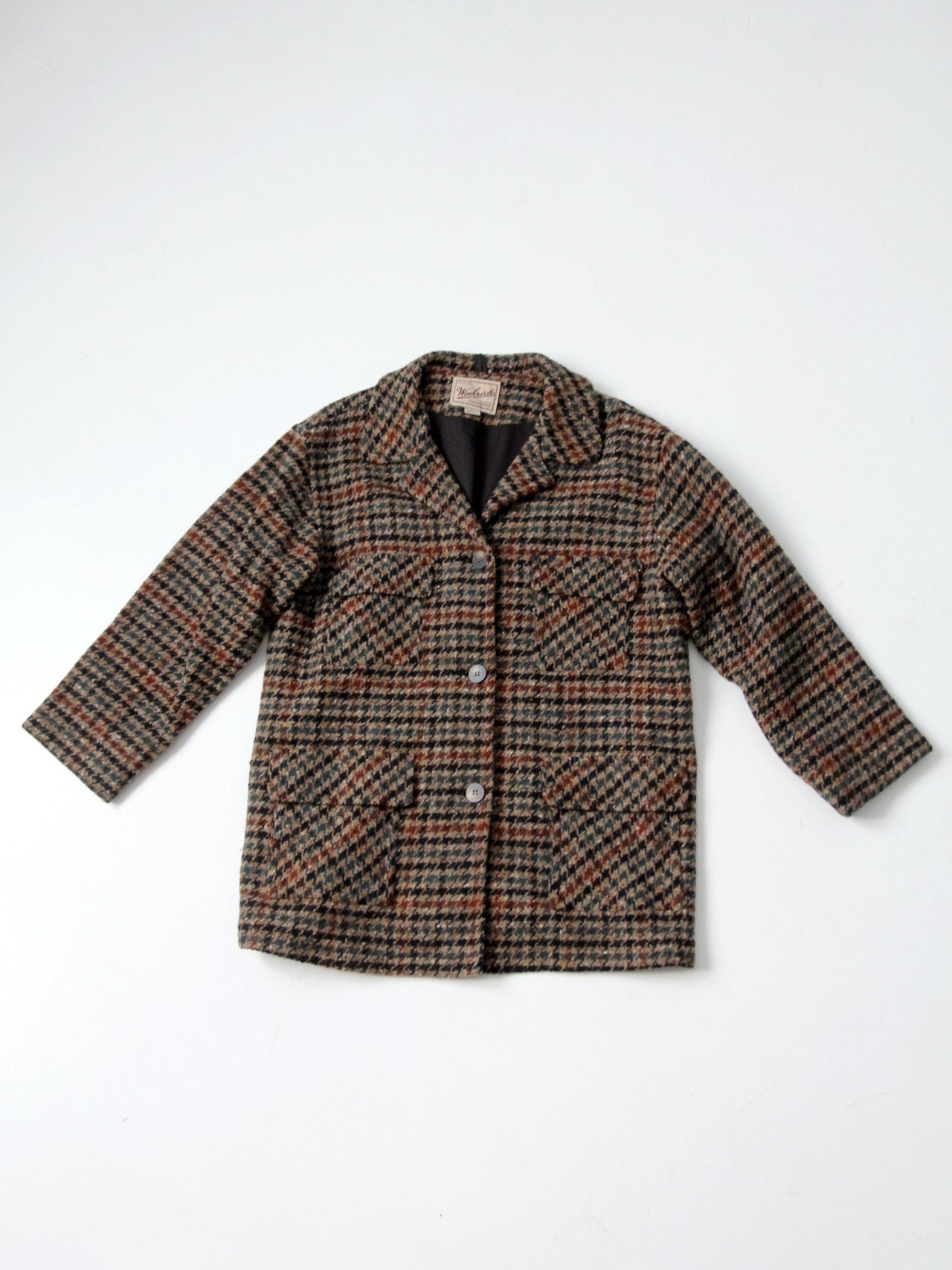 vintage Woolrich plaid jacket