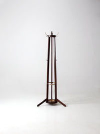 mid-century hall tree