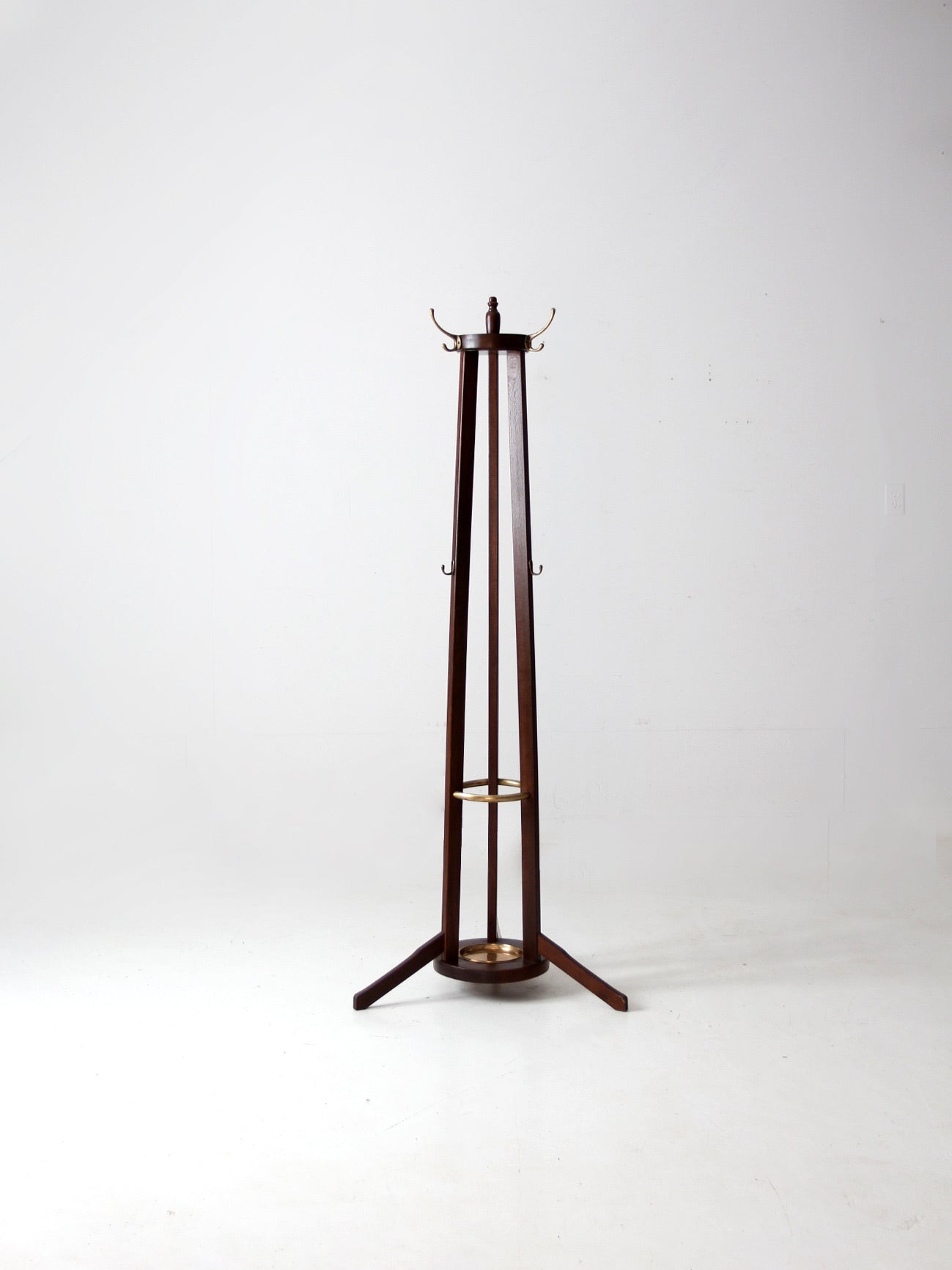 mid-century hall tree