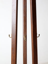 mid-century hall tree