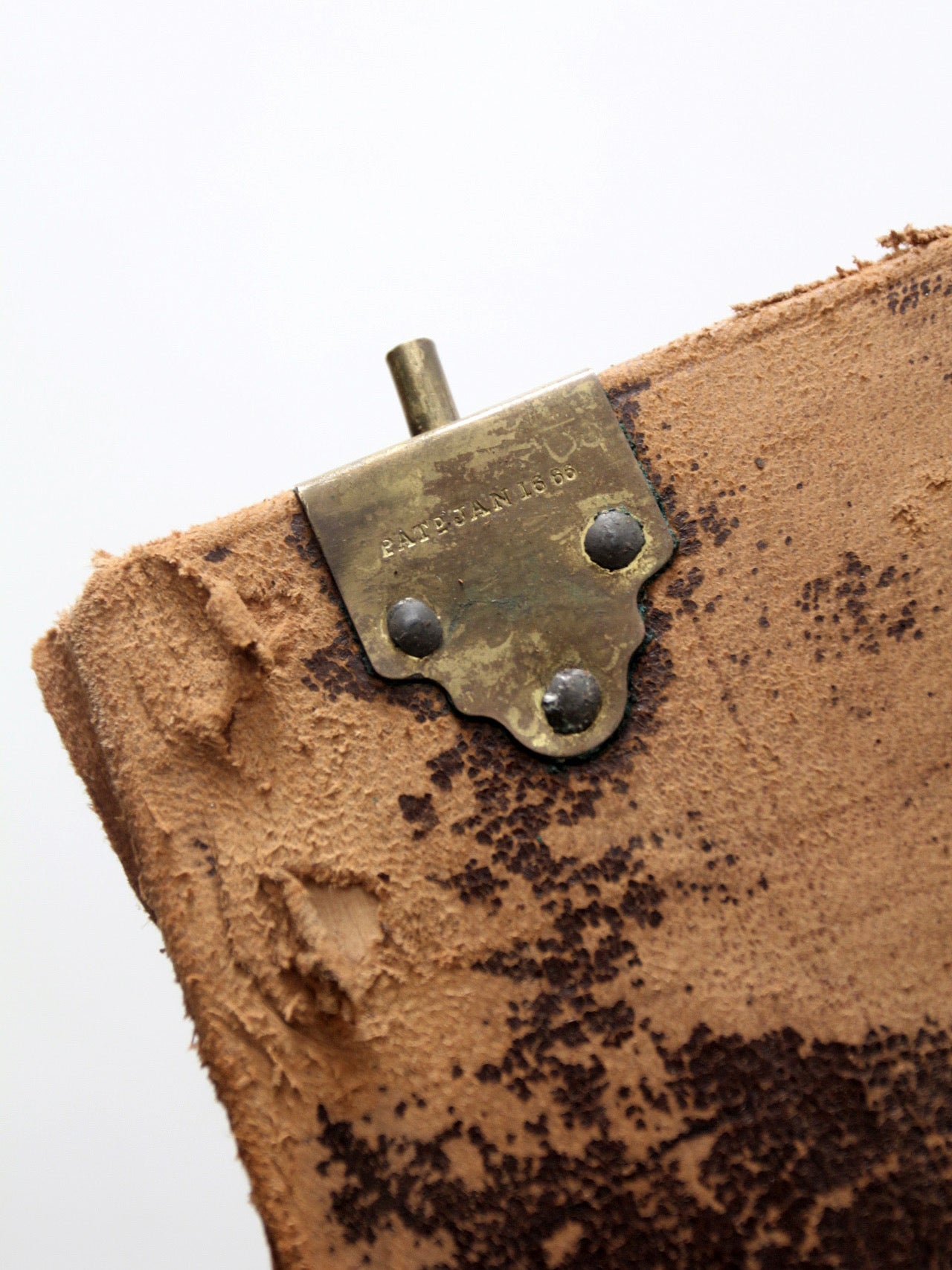 antique leather trunk