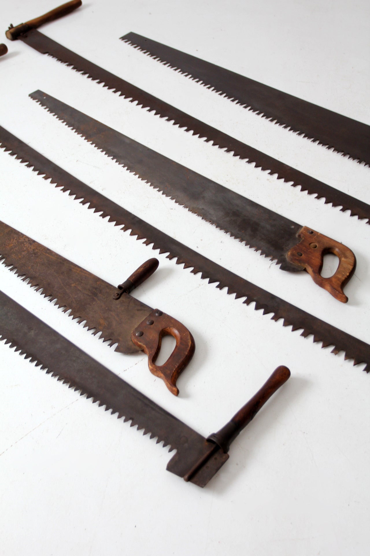 antique hand-saw collection