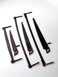 antique hand-saw collection
