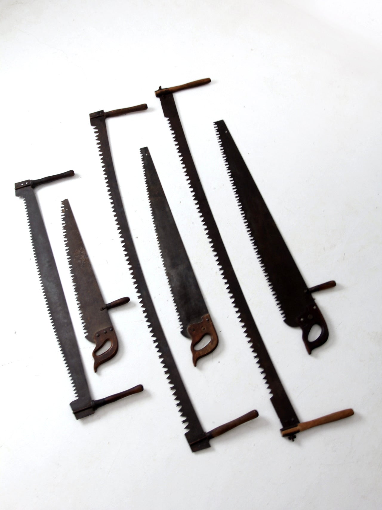 antique hand-saw collection