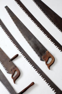 antique hand-saw collection