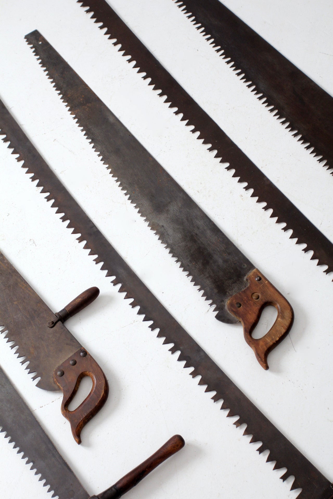 antique hand-saw collection