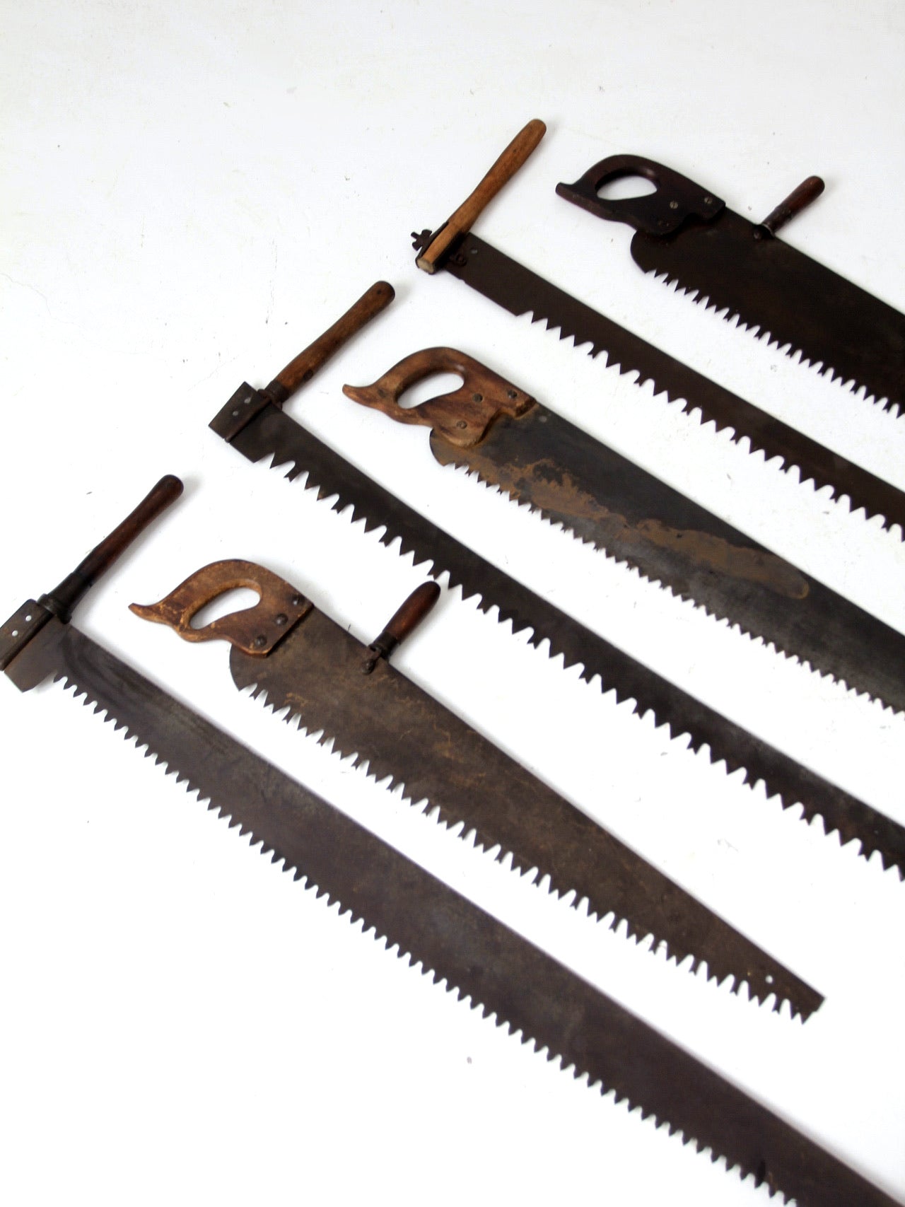 antique hand-saw collection
