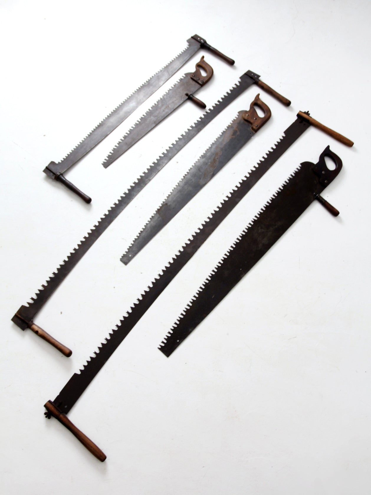 antique hand-saw collection
