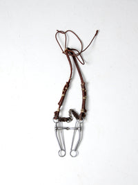 vintage horse bridle
