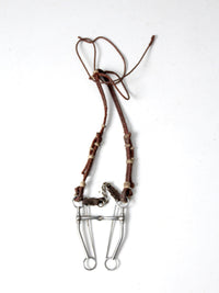 vintage horse bridle
