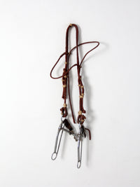 vintage horse bridle