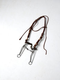 vintage horse bridle