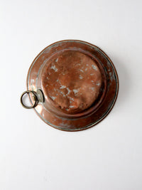 antique copper pan