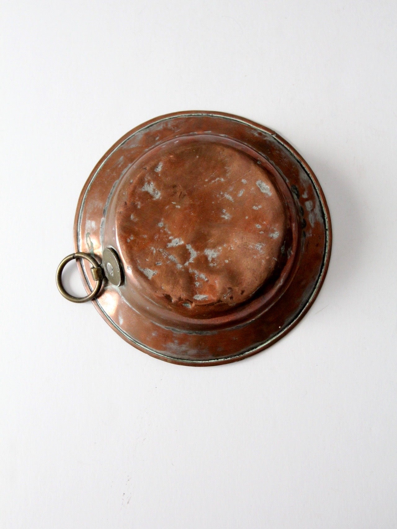 antique copper pan