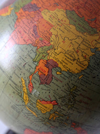 Replogle illuminated globe ca. 1949