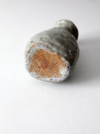 vintage studio pottery vase
