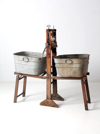 antique Belknap Bluegrass wringer washstand