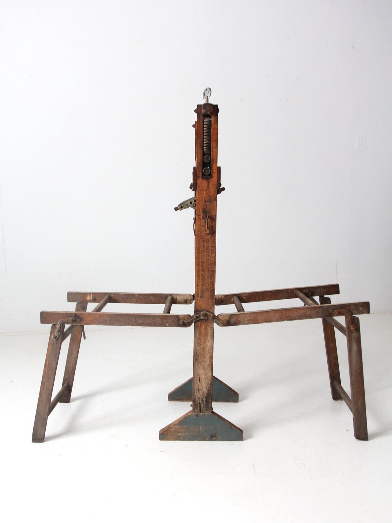 antique Belknap Bluegrass wringer washstand