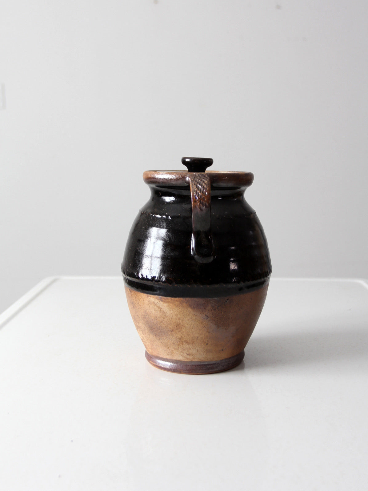 vintage studio pottery jar