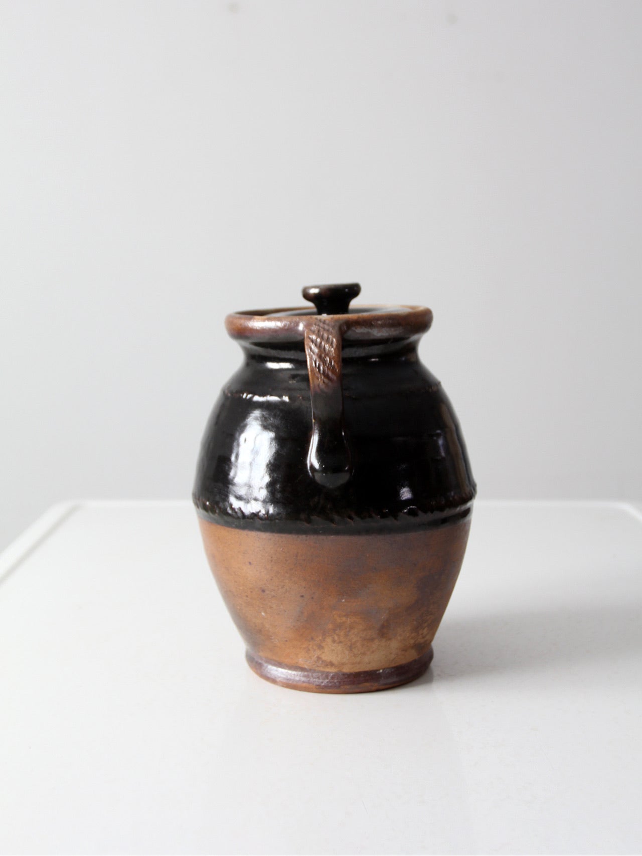 vintage studio pottery jar