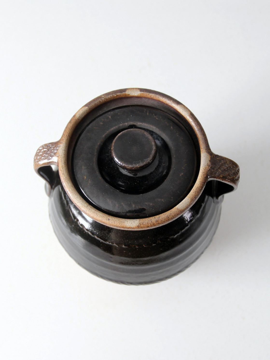 vintage studio pottery jar