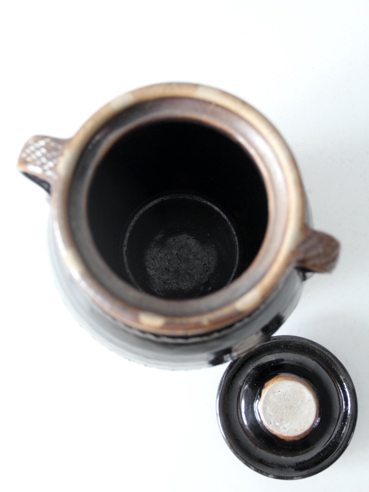 vintage studio pottery jar