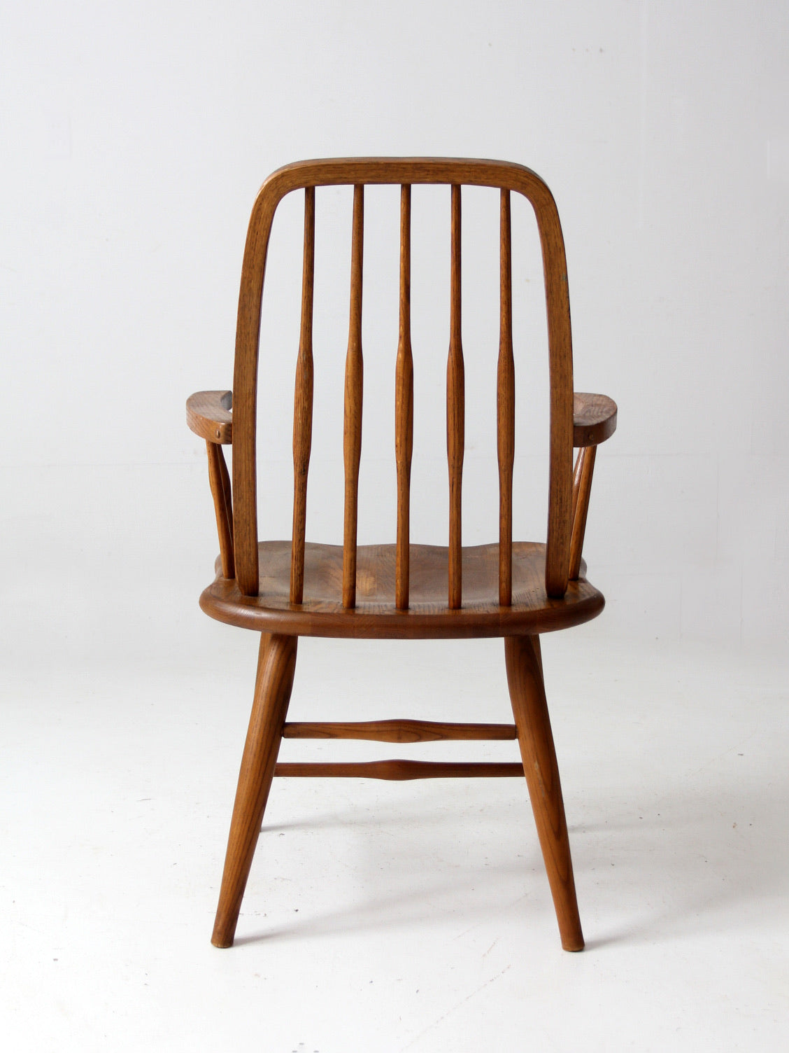 mid-century Cochrane Furniture wooden arm chair