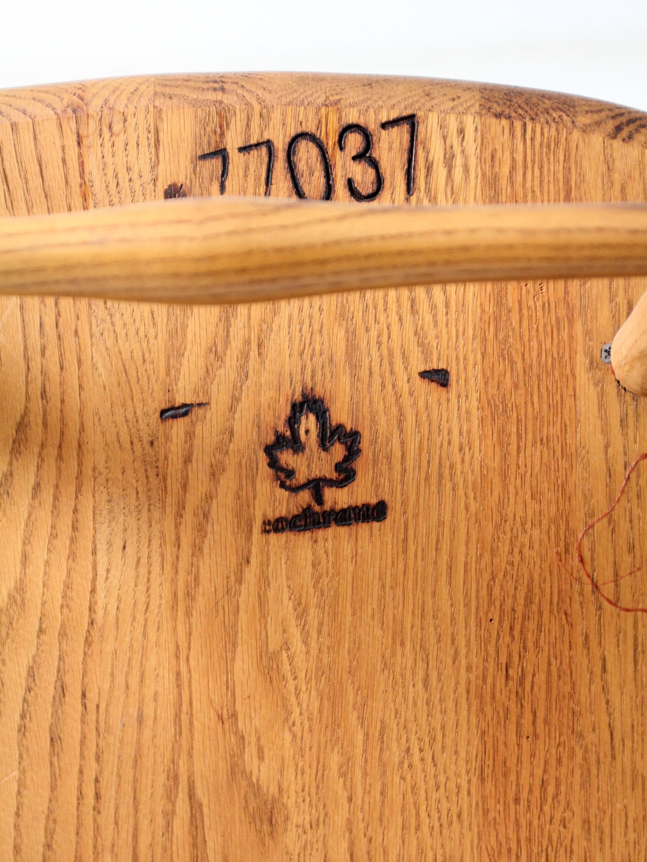 mid-century Cochrane Furniture wooden arm chair